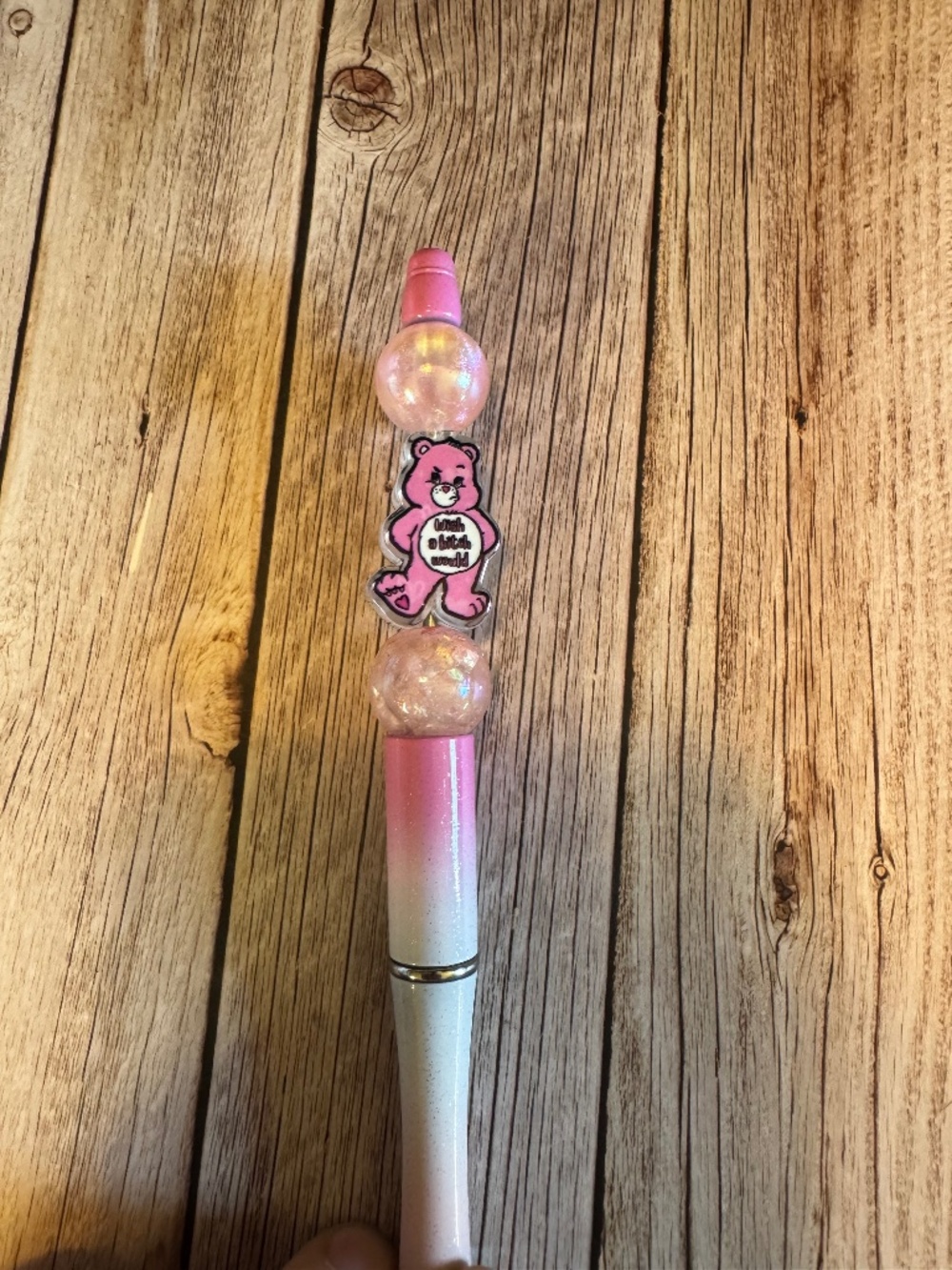 Pink Swear Bear